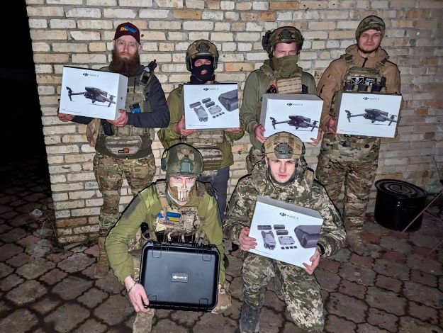Бучанская громада передала ВСУ дроны