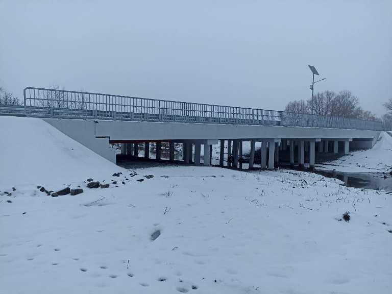 Два поврежденных из-за войны моста реконструировали в Киевской области