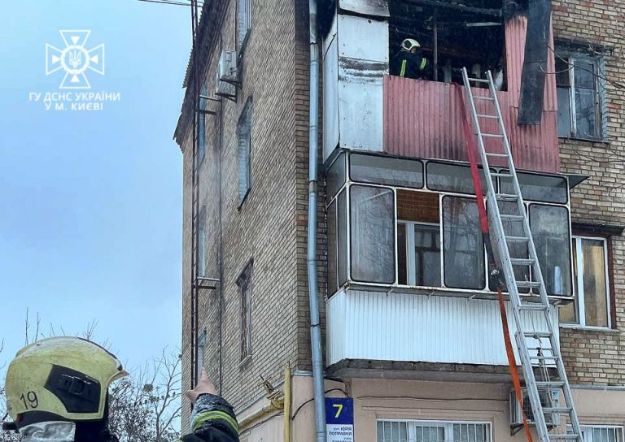 Киевлянин сгорел заживо в собственной квартире