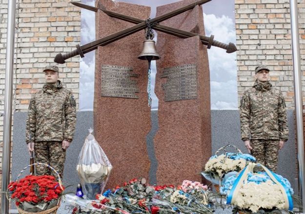 У Києві відкрили меморіал пам'яті загиблим нацгвардійцям