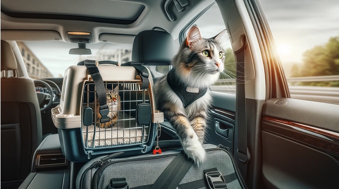 Путешествие с котом без стресса: как подготовиться и что взять с собой