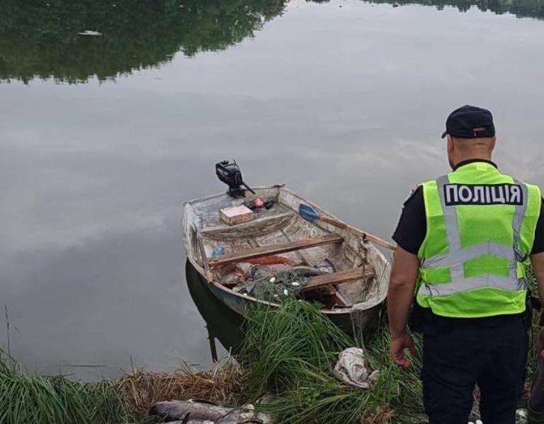 На Київщині браконьєри наловили майже півтони риби