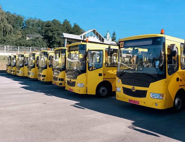 Для Київщини планують закупити шкільні автобуси