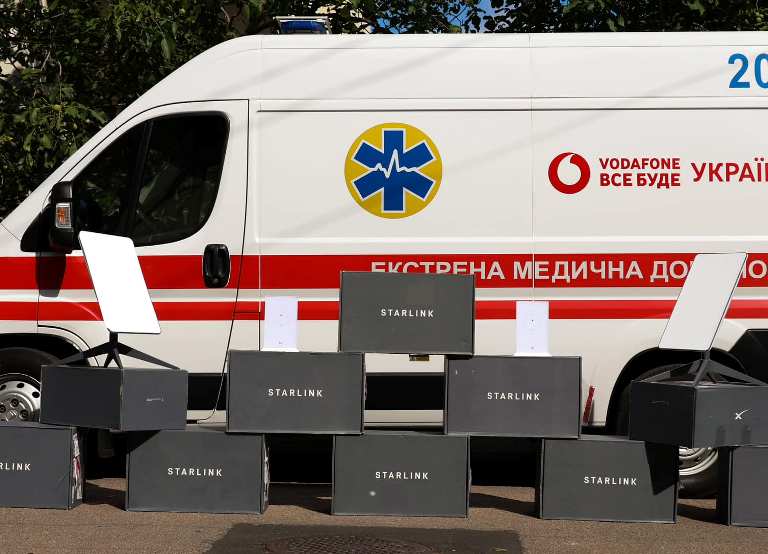 Медикам Киевщины передали системы Starlink