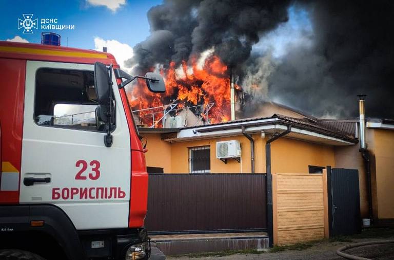 тушение пожара в пекарне