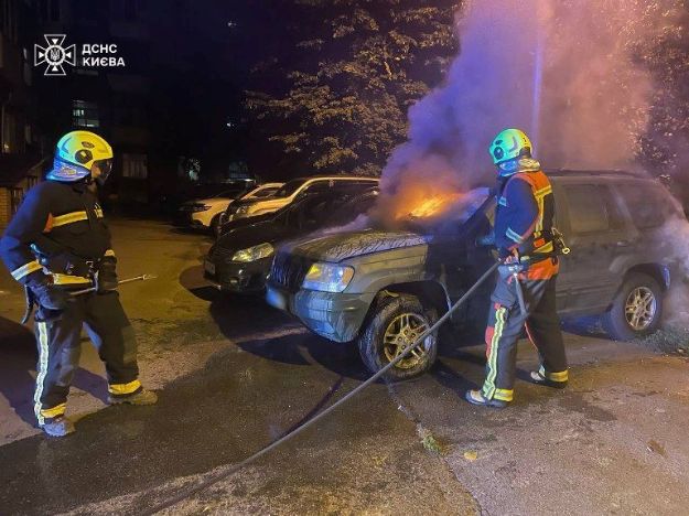 пожежа в автомобілі