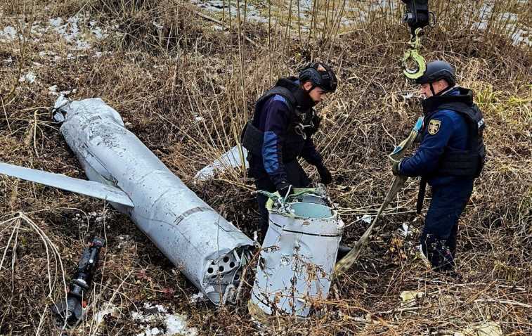 В одном из районов столицы обнаружили остатки российской крылатой ракеты