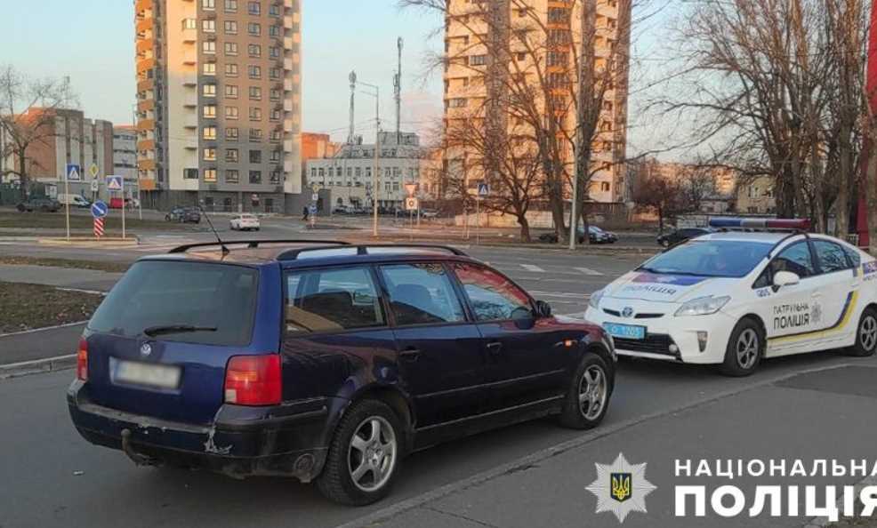 Травмував перехожу та втік з місця події: затримали нетверезого водія, який виїхав на тротуар