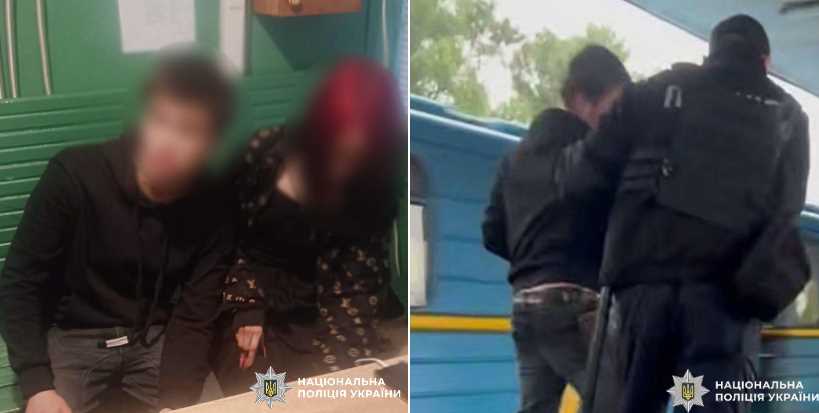 Парочку зачеперов, ехавших между вагонами киевского метро, привлекли к административной ответственности