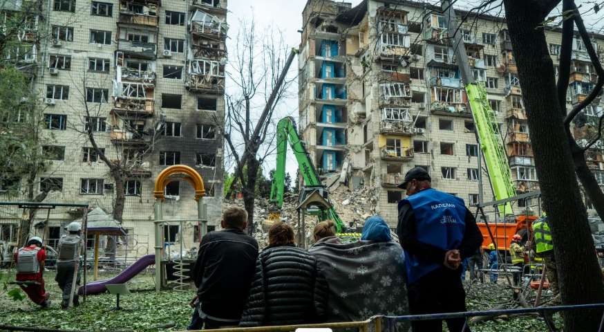 Кличко: война нанесла Киеву значительные разрушения