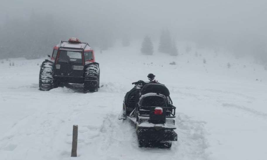 Житель Киева нелегально направлялся в Румынию, но едва не замерз насмерть в горах