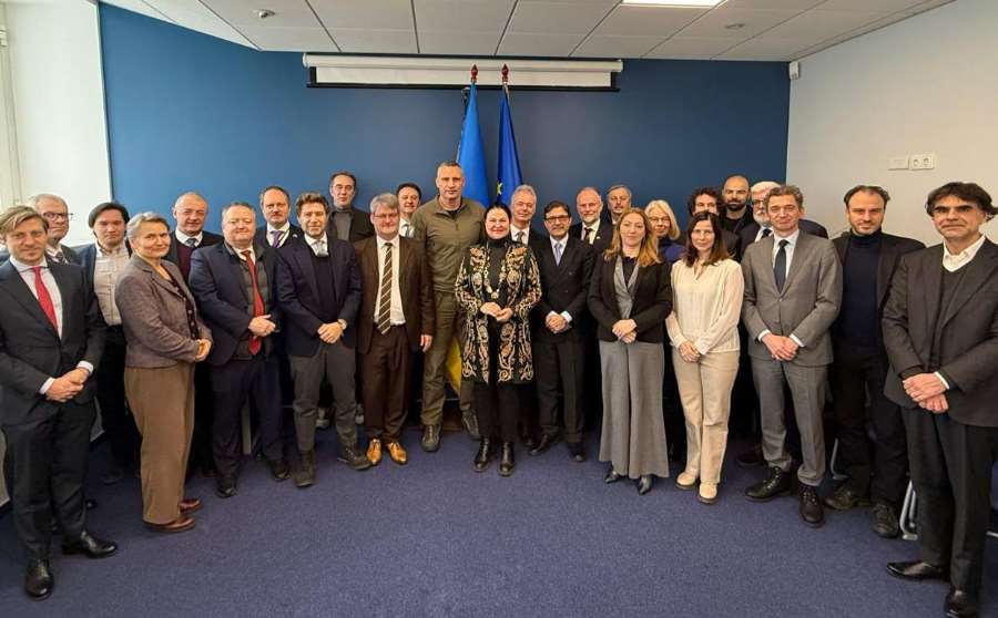 Мер Києва Віталій Кличко зустрівся з послами країн Європейського Союзу