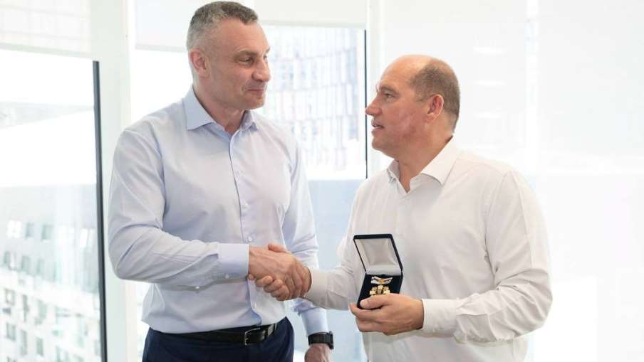 Виталий Кличко встретился с мэром столицы Бельгии Филиппом Клозом