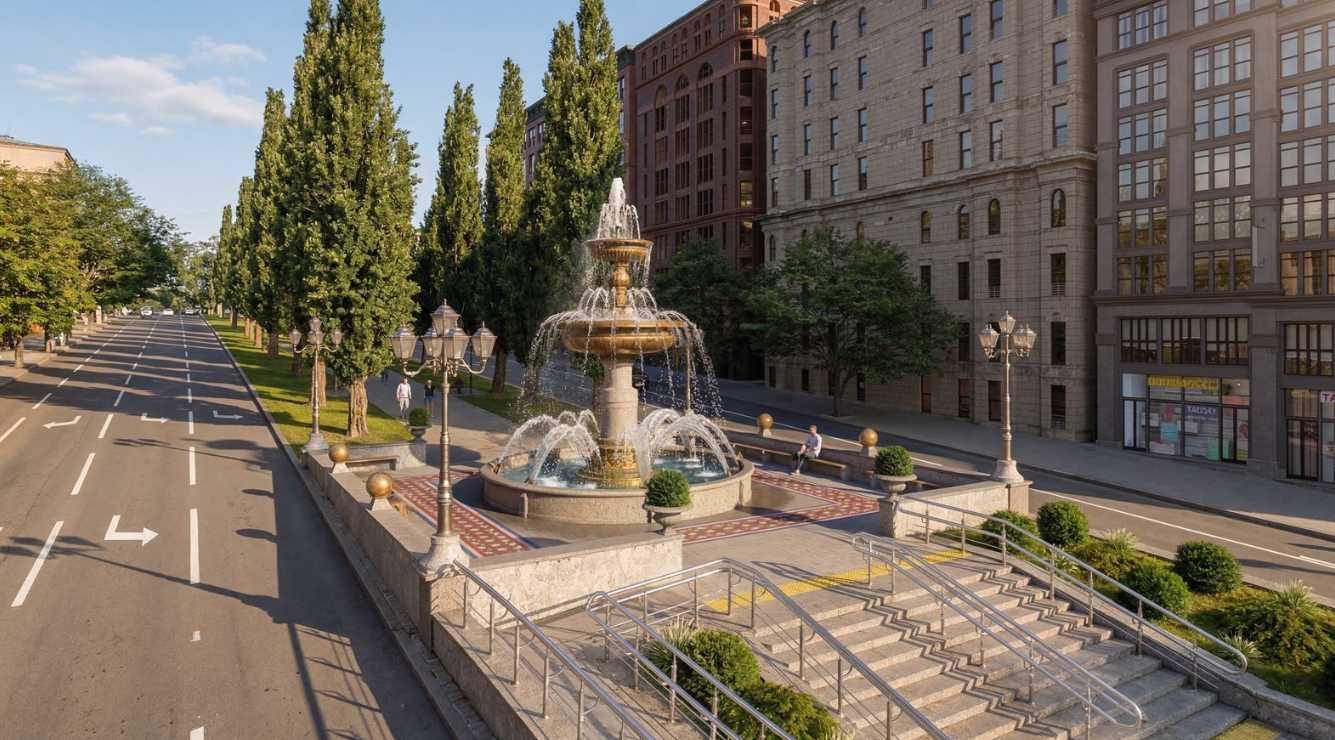 На київській Бессарабці облаштують сучасний громадський простір