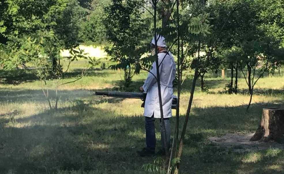 В четверг киевлянам рекомендуется обходить парк «Победа» стороной