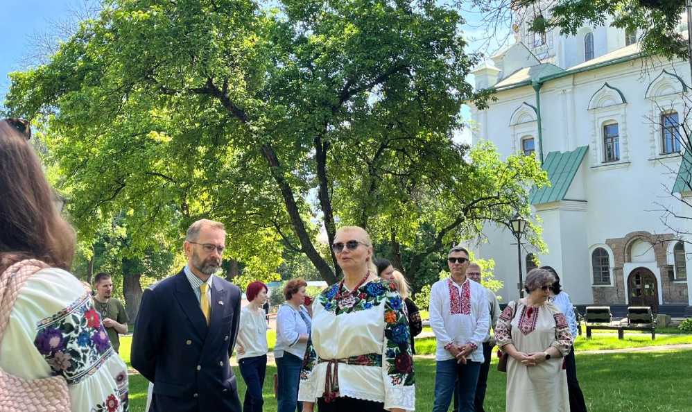 На Алеї київських князівен висадили ясен на честь Єлизавети