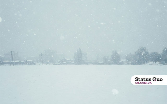 Київ занесе снігом вже у п’ятницю