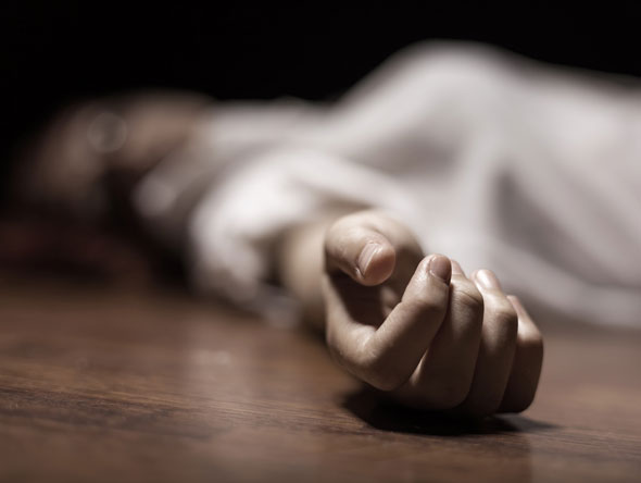 В Киеве посреди улицы нашли мертвую женщину